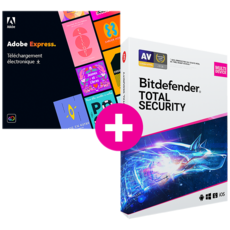 Pack Adobe Express Premium + Bitdefender Total Security